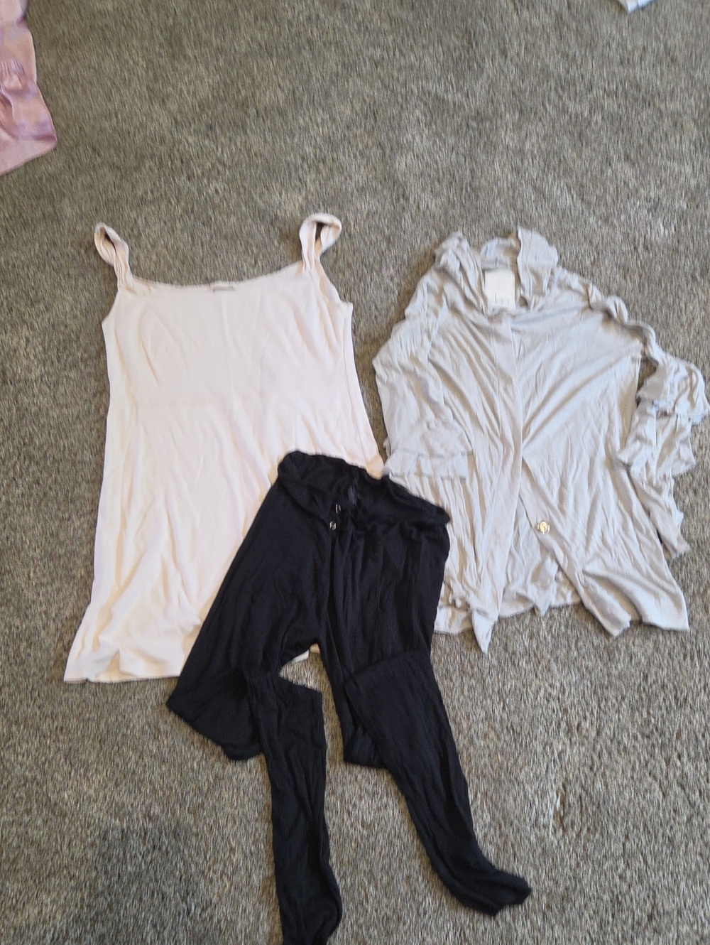 Skin Pale Pink Stretch Camisole